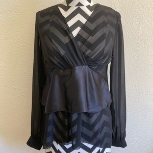 STUDIO M Deshabille silk blouse